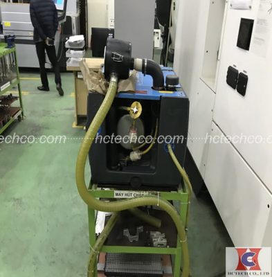 Khảo sát hệ thống bơm hút chân không tại nhà máy CNC Kekamic