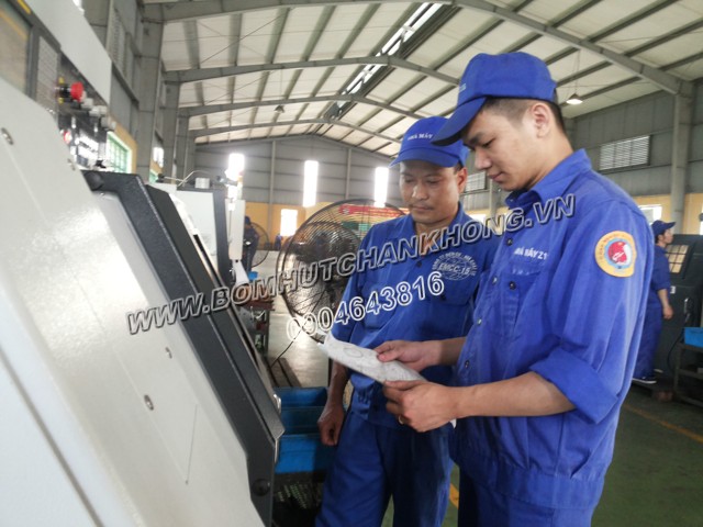 BÀN GIAO HỆ THỐNG BƠM CHÂN KHÔNG PHÒNG NỔ CHO NHÀ MÁY Z115