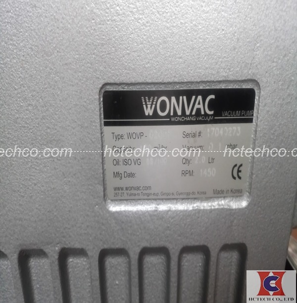 ban giao bom hut chan khong cho nha may cnc cho nha may tech vina