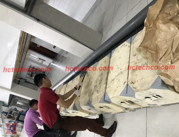 ban giao bom hut chan khong vong nuoc cho cong ty mogami viet nam