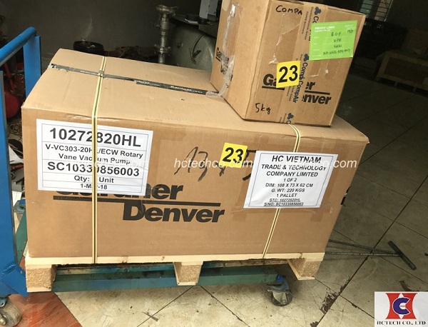 HCTECH TIẾN HÀNH BÀN GIAO HỆ THỐNG BƠM HÚT CHÂN KHÔNG RIETSCHLE VC 303 VÀ PHỤ KIỆN BƠM CHÂN KHÔNG CHO CÔNG TY CP TẬP ĐOÀN CÔNG NGHIỆP VIỆT