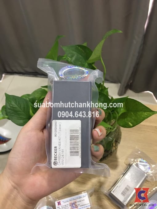 thay the canh than becker 90135200007 dung ky thuat de dam bao chat luong