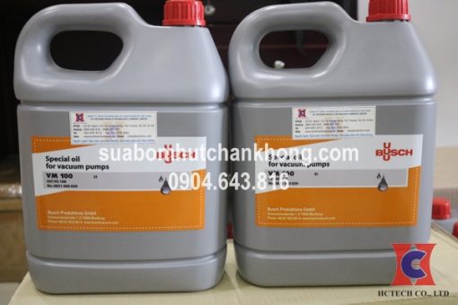 Can dầu Busch VM100 mới dung tích và chất lượng không đổi