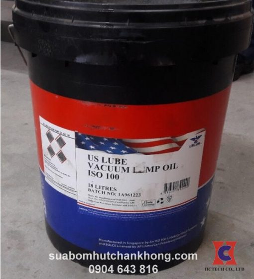 Khả năng sử dụng dầu chân không US Lube