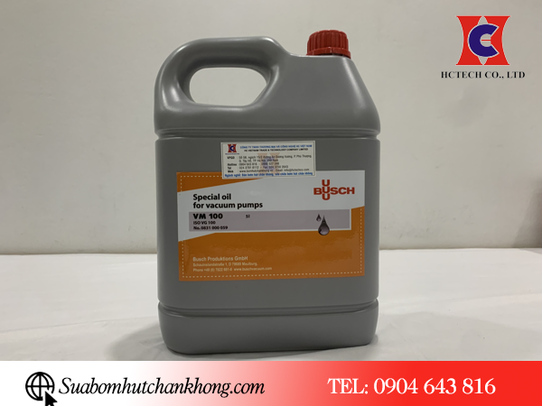 Dầu chân không Busch VM100 can 5L