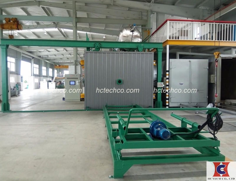 HCTECH BÁN BƠM HÚT CHÂN KHÔNG CHO HỆ THỐNG NẠP DẦU MÁY BIẾN ÁP