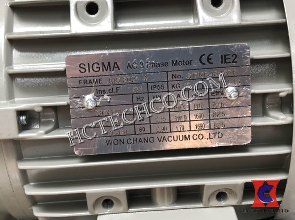 hctech ban giao bom chan khong wonchang wvs 5h cho cong ty co khi quoc hoa