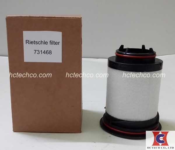 HCTECH cung cấp phụ kiện lọc tách dầu bơm hút chân không đa dạng các hãng sản xuất