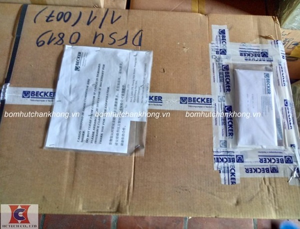hctech ban giao bom hut chan khong becker dvt 3 140 cho khach hang