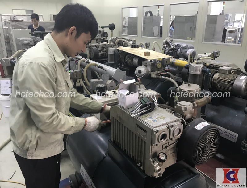 HƯỚNG DẪN KIỂM TRA ĐỊNH KỲ BƠM HÚT CHÂN KHÔNG VÒNG DẦU