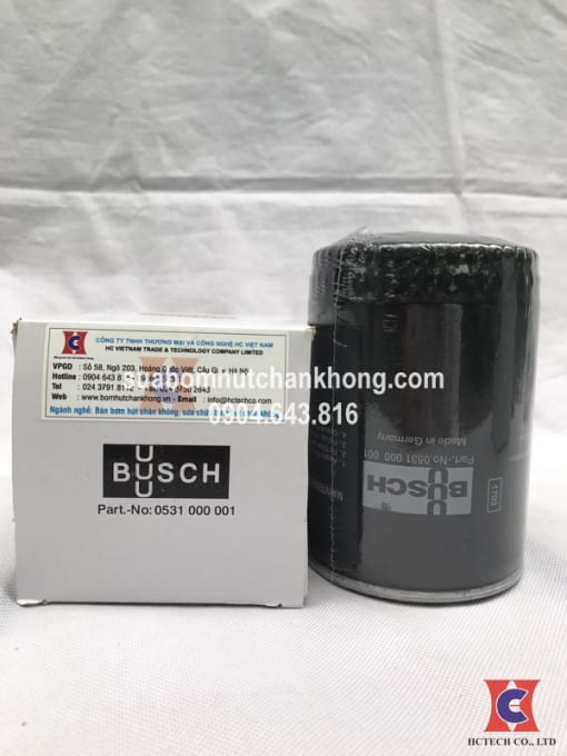 loc dau bom hut chan khong busch 0531 000 001