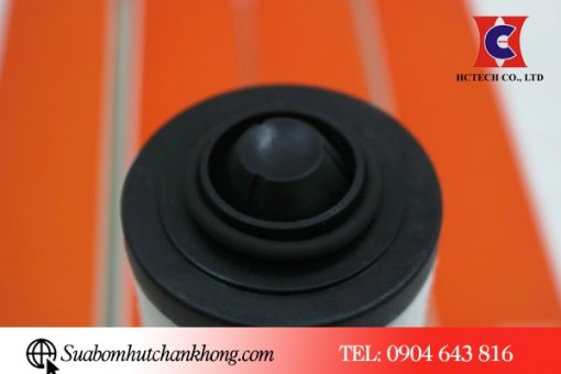 Đầu lọc trang bị van 1 chiều và gioăng cao su