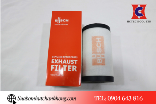 Lọc tách dầu bơm hút chân không Busch 0532 140 155
