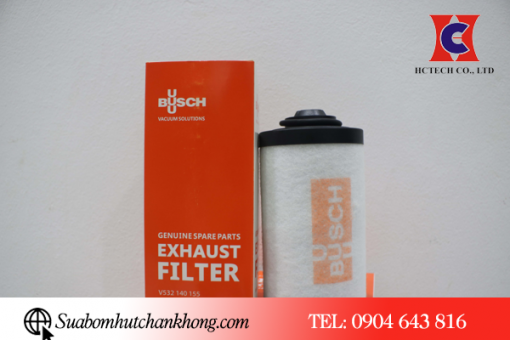 Lọc tách dầu chân không Busch dùng cho bơm chân không Busch và các model tương đương