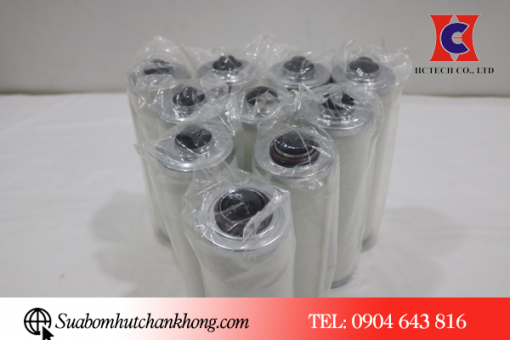 Đầu lọc trang bị van một chiều và gioăng cao su
