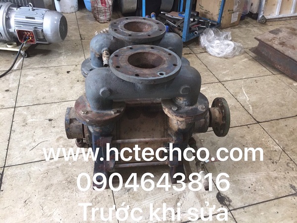 sua bom hut chan khong vong nuoc hu hong nang