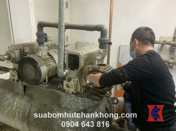 Liên hệ hctech tư vấn sửa chữa bơm chân không vĩnh phúc