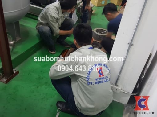 hctech bao duong bom chan khong kho chuyen nghiep