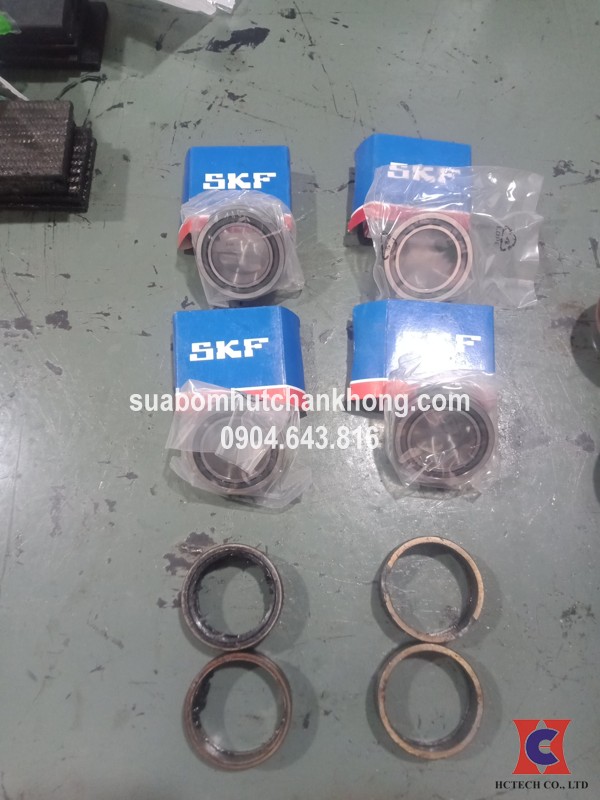 sua bom chan khong vong dau busch ra250 cho benh vien bach mai