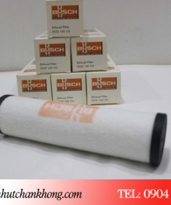 Lọc tách dầu Busch có lớp nỉ lọc mịn, hiệu quả lọc cao