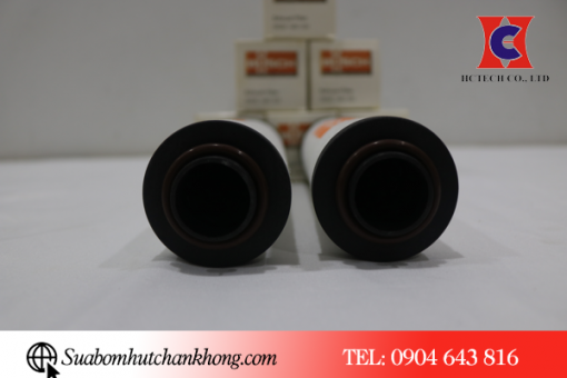 Lọc trang bị lớp gioăng cao su và van 1 chiều ở đầu lọc