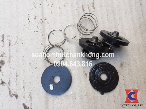 Van 1 chiều của bơm bị hỏng
