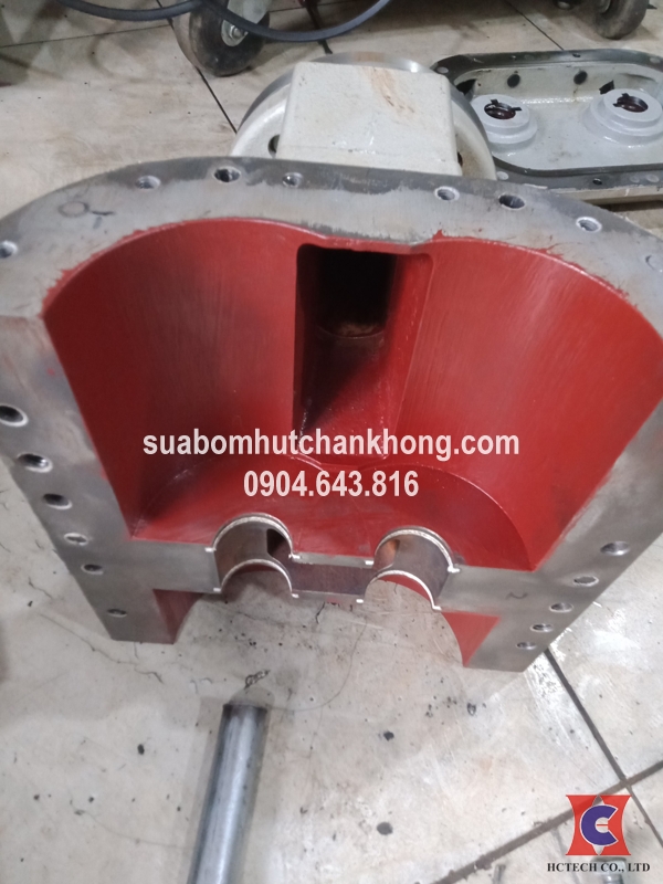 Sửa chữa bơm chân không khô anlet