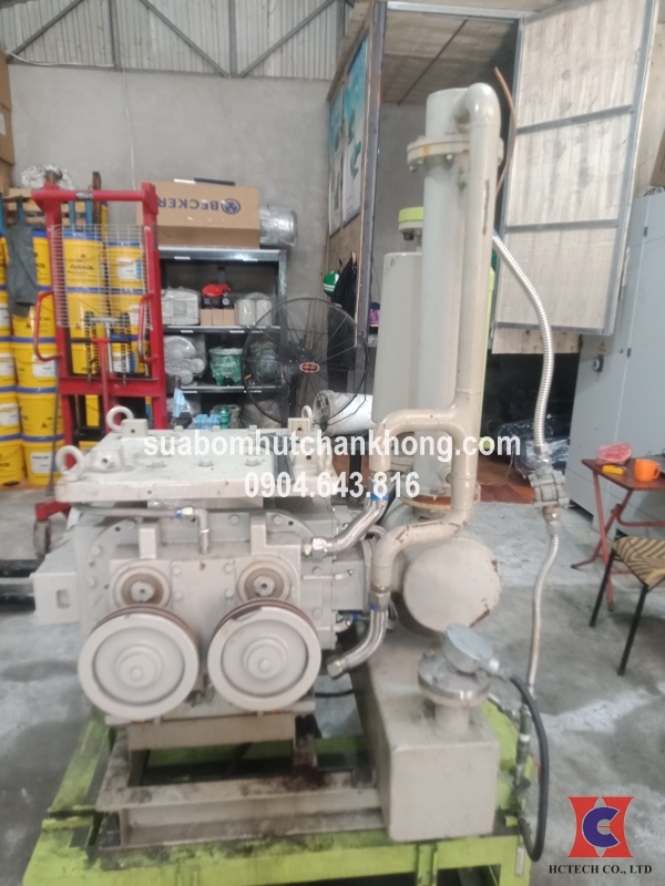 Sửa chữa bơm hút chân không khô trục vít ct4-300