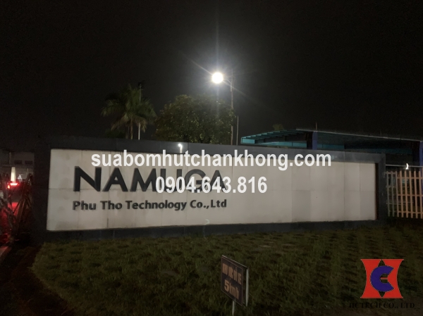Sửa chữa bơm hút chân không WOVP Hàn Quốc tại Namuga Phú Thọ