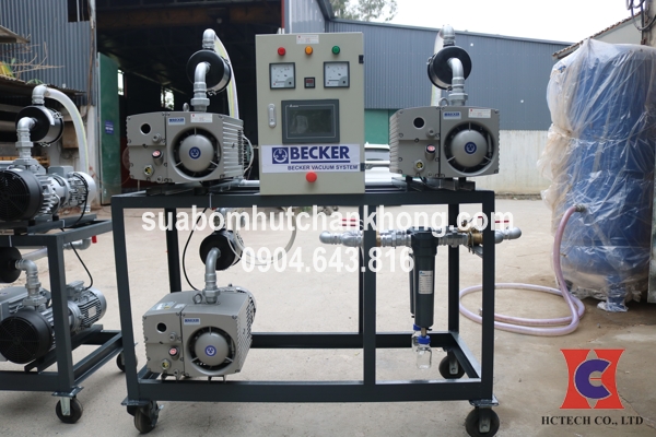 Bàn giao hệ thống bơm hút chân không y tế cho Bệnh viện tỉnh Cà Mau