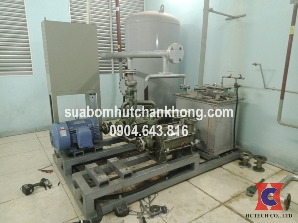 Hệ thống bơm chân không vòng nước