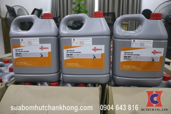 Dầu máy bơm hút chân không Busch VM100