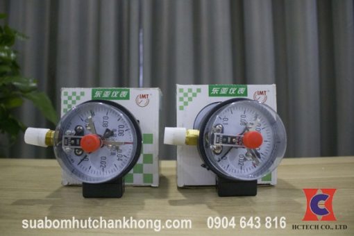 Đồng hồ đo áp suất 3 kim đo chân không
