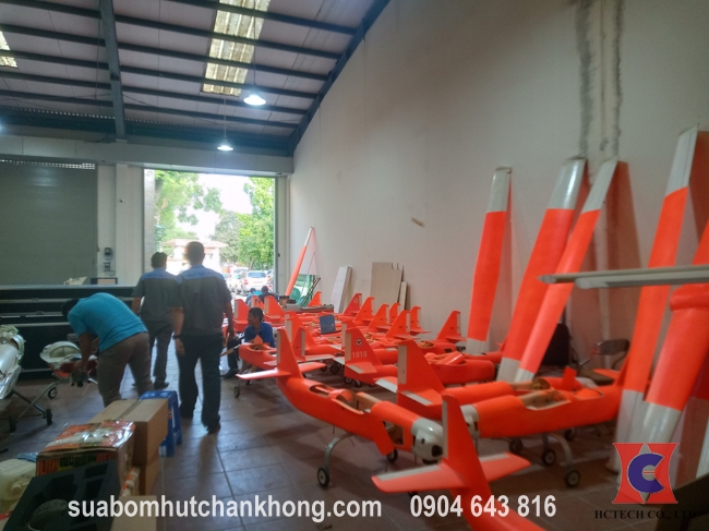 Hệ thống được vận chuyển đến vị trí lắp đặt của Viện