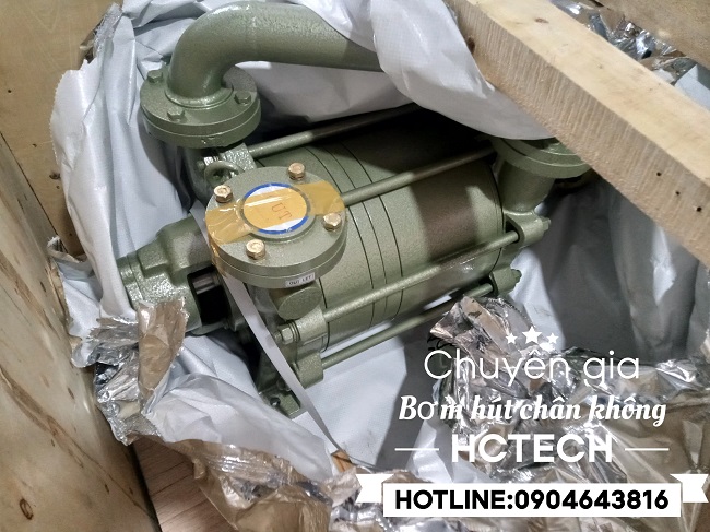 Nhập khẩu bơm hút chân không vòng nước Hanchang HWVP-2-550 và HWVP-2-300