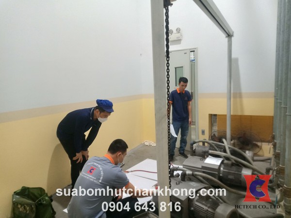 Tiến hành bàn giao bơm và kỹ thuật vận hành
