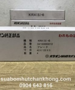 Bạn có thể tự thay thế cánh gạt carbon cho bơm chân không KRXS-6