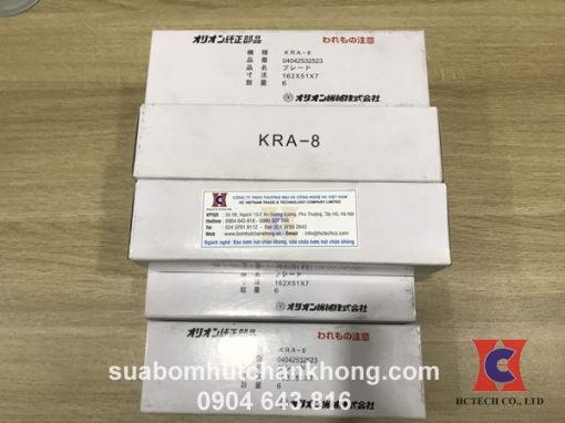 Cánh than bơm chân không KRA8 04039395010