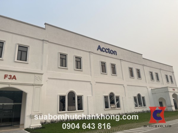 Nhà máy Accton Vina có địa chỉ tại Vĩnh Phúc