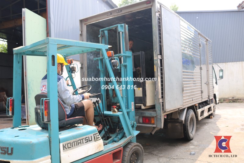 Vận chuyển máy bơm chân không Souz