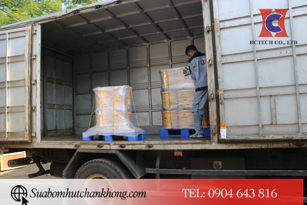 Vận chuyển dầu chân không từ xe