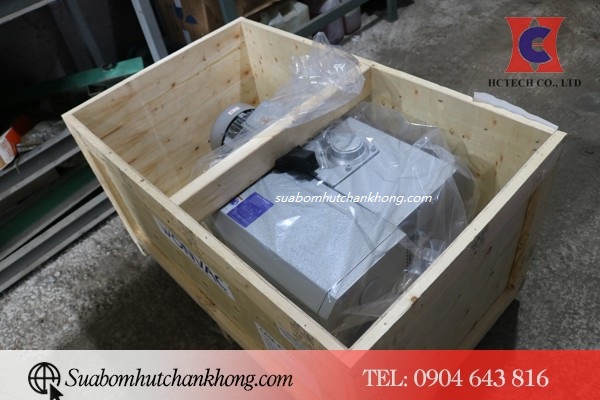 Bơm chân không không bị hư hỏng do vận chuyển