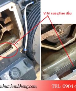 Vị trí lắp đặt của van hồi dầu chân không