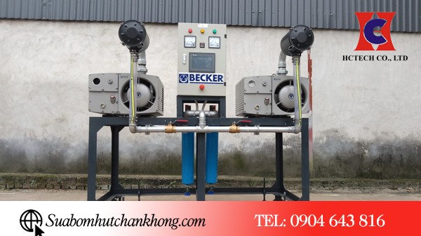 Bơm chân không vòng dầu nhập khẩu chính hãng Đức