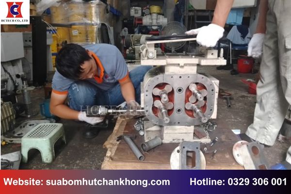 Sửa máy hút chân không tại Hà Nội: Dịch vụ chuyên nghiệp từ HCTECH