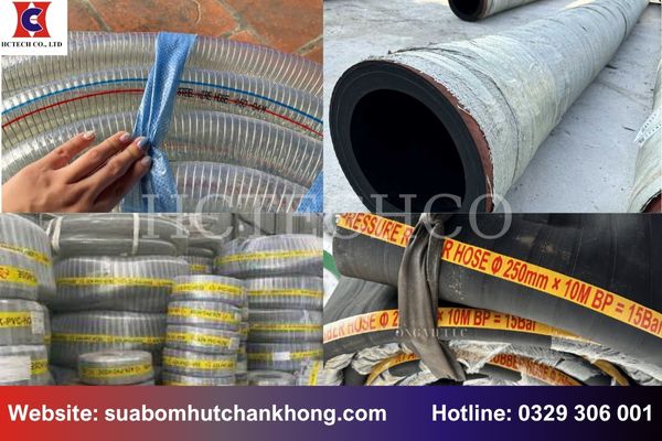 Các loại ống hút chân không phổ biến hiện nay