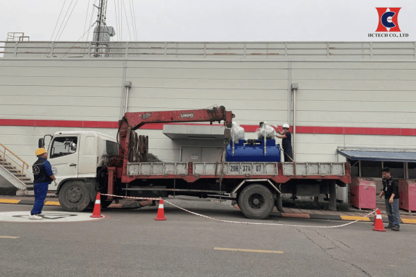 bàn giao hệ thống bơm chân không cho nhà máy samkwang vina (2)