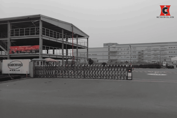 bàn giao hệ thống bơm chân không cho nhà máy samkwang vina