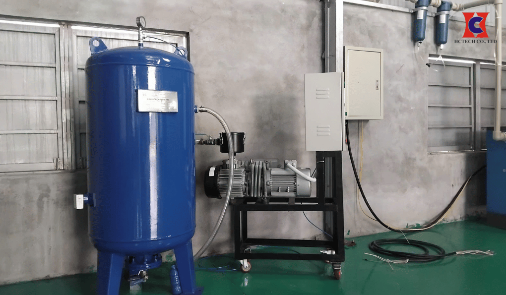 Dự án lắp đặt hệ thống bơm hút chân không cho Asahi Automation Bắc Ninh