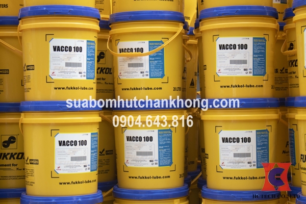 Dầu Bơm Hút Chân Không Vacco 100 Hãng Fukkol-Japan sẵn kho tại HCTECH